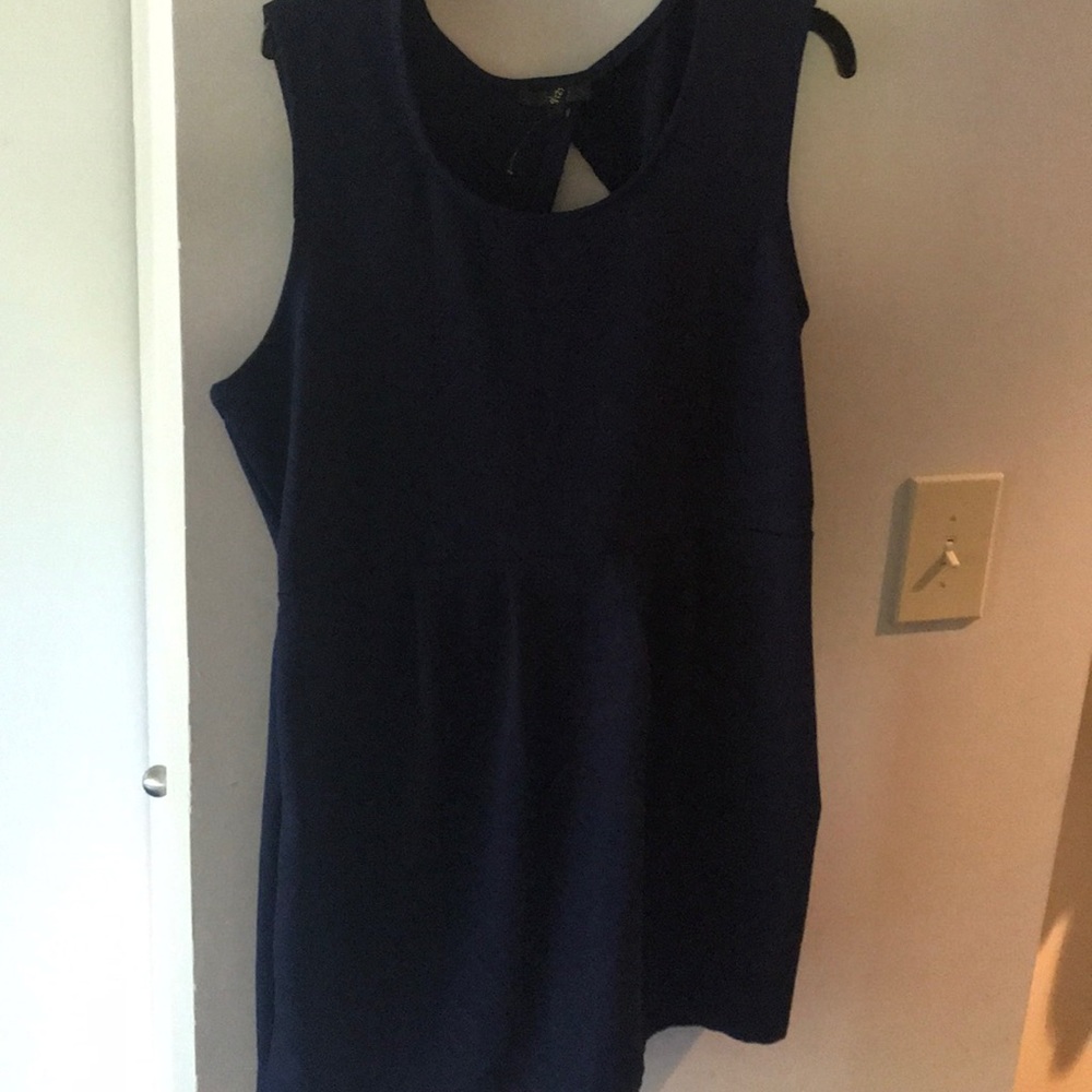 Navy blue dress-XXL